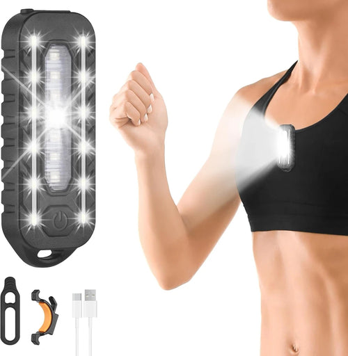 Luz LED Recargable con Clip para Correr